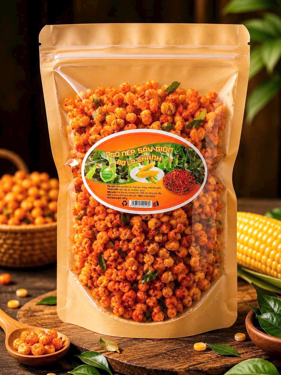 Ngô bò lá chanh